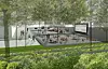 Teknologien skal ut i gatene, og miljøet skal gi folk lyst til å oppholde seg rundt arbeidsplassen også på fritiden. 'Tech terraces', kalles dette konseptet. Det er et slags utendørs multifunksjonsrom.