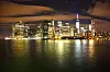 Manhattan skyline som sett fra Brooklyn Bridge Park rett ved Dumbo. Forbedret tilbud av offentlig transport har gjort det enklere å komme seg til Dumbo fra Manhattan.
