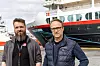 Kristoffer Halvarp i Hurtigruten og Erik Kværnmo i Northcom. Foto: TUM Studio