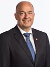 Morten Stordalen er transportpolitisk talsmann for Frp. Foto: Stortinget