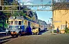 De siste lyntogene gikk på Vestfoldbanen. Helelektrisk lyntog på Holmestrand stasjon i 1971. Foto: Alf Steinar Grønvold