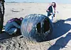 Denne 70 kilo tunge delen fra en amerikansk Delta-2 rakett traff bakken i Saudi Arabia i 2001. Foto: Space Research Institute, King Abdulaziz City for Science and Technology i Saudi-Arabia