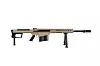 Forsvarets nye materiellødeleggelsesrifle M107A1 kan utstyres med lengre løp, og har støtte for lyddemper. Den erstatter en rifle som ble anskaffet for 25 år siden. Foto: Barrett Firearms