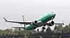 Boeing 737 Max 8 bygget for India-baserte Jet Airways under testflyvning.