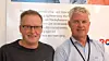Utviklingssjef Knut Høiland (t.h.) sammen med Einar Sundal, som er opphavsmann til ideen om Flexifloat-konseptet. Foto: Rosenberg Worley