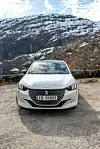 Peugeot e-208 var mest registrerte elbil i Frankrike i april. Foto: Marius Valle