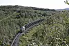 PÅ VEI NED: Toget er 225 meter langt og bruker 800 meter på å stoppe.