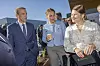Adm. Direktør i KDA, Eirik Lie, Statssekretær i Forsvarsdepartementet Anne Marie Aanerud og næringsminister Cecilie Myrseth. Foto: Arash A. Nejad