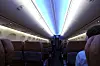 Slik er det nye 'himmelinteriøret' som blant andre Norwegian har bestilt på sine 737-800-fly som leveres nærmere jul. Sky Interior er inspirert av 787-interiøret, og har blant annet blått LED-lys i taket.