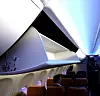 Avrundede og mer romslige bagasjehyller er en av nyvinningene i det nye 737-interiøret som kommer i løpet av året.