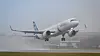 Det første A321LR-flyet fløy for første gang fra Airbus-fabrikken i Hamburg onsdag 31. januar. MSN7877 er utstyrt med CFM Leap-1A-motorer.