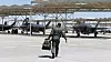 Morten Hanche på vei til en treningstur med et av de norskeide F-35A-flyene på Luke Air Force Base i delstaten Arizona i USA i august 2016.