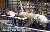 Her er ANAs niende 787 under produksjon i Everett.