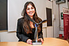 Universitetet i Stavanger (UiS) lanserer årsstudium i havvind. Student Cindy Mora.