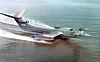 Kaspihavmonsteret fløy første gang for 51 år siden. Foto: Central Hydrofoil Design Bureau