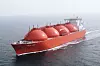 LNG-skipet Arctic Lady med Moss kuletanker. Bilde: Moss Maritime