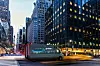 Slik ser Amazon og Rivian for seg at de elektriske varebilene skal se ut. Illustrasjon: Rivian/Amazon