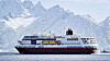 MS Midnatsol på vei mot Svolvær – før skipet byttet navn til MS Maud og ble den del av flåten ekspedisjonscruiseseskip i HX.
