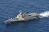 USS Coronado (LCS-4) er et av fartøyene som skal utstyres med langtrekkende missiler før det seiler til vestre deler av Stillehavet neste år.