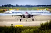 F-35 på rullebanen på Ørland. Flere land i Europa har kjøpt flyet, som øker USAs eksport til Europa. Foto: Arash A. Nejad