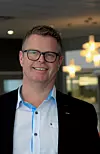 Arne Bergun, salgsdirektør for elektrifisering, automatisering og digitalisering i Siemens. Bilde: Siemens