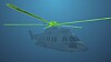 Turøy-helikopteret mistet hovedrotoren under innflyging til Flesland. Bilde fra den nye airbusvideoen.