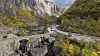 Måbødalen er en trang og dramatisk dal som skjærer seg gjennom det mektige fjellandskapet mellom Eidfjord og Hardangervidda. Foto: Frid-Jorunn Stabell/Statens vegvesen