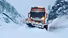 Snøbrøyting, fv 520, Hellandsbygd i Sauda, februar 2020
