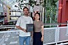 Kommersiell direktør Chris Jenssen og medgründer Yvonne Yang i Nexblue. Selskapet vurderer å flytte hovedkontoret fra Stockholm til Stavanger.