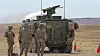Skarpskyting med Javelin panservernmissil fra en Crows-J montert på en Stryker PPK på Fort Carson i Colorado i april 2022.