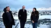 Arealplanlegger Emil Iversen, teknisk sjef John-Petter Karlsen og ingeniør Xin Xu søker flere kolleger.