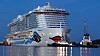 Aidanova er første cruiseskip bygget med LNG-motorer. Michael Thamm ser til Norge som pådriver. Norge var først med LNG-ferge i 2000, batterieferge i 2015 og hydrogen i 2021.