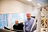 Erlend Gjelstad Jakobsen og Jan Erik Børja Berg. Foto: Ragnhild Heggem Fagerheim / Cowi