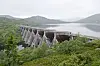 Denne betong-dammen i Nåvatn skal rives. Det bestemte styret i Agder Energi i dag. Foto: Agder Energi