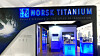 Fra Norsk titaniums stand på Farnborough Air Show.