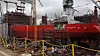 ABB Victoria var under bygging på Crist-verftet da Teknisk Ukeblad besøkte verftet i august. Om lag to uker tidligere ble bruken av nordkoreanere avsluttet. Foto: Lars Taraldsen