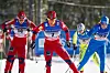 STAVTAKT: Langrennsløper Marit Bjørgen (nr. 7) ble nummer fem i verdenscup-sprinten i Drammen søndag. Hun brukte de samme stavene da som hun skal bruke i VM, og som forhåpentligvis vil bidra til mange norske gull.