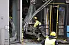 Her tauses trikken ut av Eplehuset-butikken i Storgata i Oslo. Foto: Arash A. Nejad