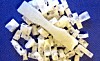 FRA CO2: Plast fra testproduksjon ved Norner hvor CO2 inngår som råstoff i plasten.