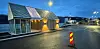Det er bygd nye servicebygg med venterom og toalett på alle de tre kaiene. Her fra Vangsnes. Foto: Lars Olve Hesjedal/Statens vegvesen