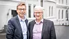 Bjørn Holsen og Geir Magnar Brekke jobber med forretningsutvikling i Statkraft og har tro på hydrogen som energibærer i en utslippsfri løsning for Svalbard-samfunnet. Foto: Eirik Helland Urke