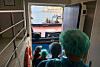 Her hentes passasjerer ut fra det hantavirusrammede cruiseskipet på Tenerife 10. mai i år.