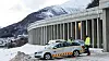 Rasoverbygget i betong har et solid tak, men med åpninger ut mot sjøen. Foto: Troms og Finnmark fylkeskommune