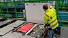 Mye av teknologien ligger på taket av de nye trikkene.
