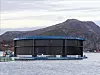 Merden kan løftes opp av vannet. Det gjør levering, rengjøring og vedlikehold betydelig enklere. Og ikke minst billigere. Foto: Steinar Johansen