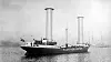 Andreas Flettner monterte rotorseil på MV Buckau i 1924.