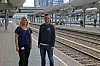 Nina Synneve Nicolaisen og Simen Lockert trives i Jernbaneverket og ønsker seg flere dyktige kolleger. Foto: TU Story Labs