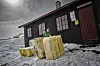 DNTs hytte på Høgevarde er værutsatt og ligger langt utenfor allfarvei. Foto: Paal-Andre Schwital