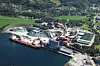 Norge er blant Europas ledende produsenter av Olivin, og Sibelco Åheim er en av de større produsentene av mineralet. Foto: Sibelco