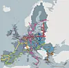 Europaforbindelsen skal ifølge rapporten få store mengder gods over fra vei til bane.